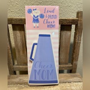 Cheer Mom Notepad Set Of 2, Loud & Proud Cheer Mom Notepads, Megaphone Notepad